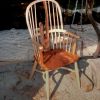 Windsor chair in Ash and figured Elm