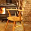 Comb-back Windsor chair in Yew and Burr Lime