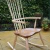 Rocking Windsor chair made from Elm and Ash