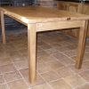 Oak waney edge table